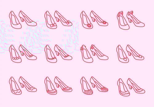 Ruby Shoes vector