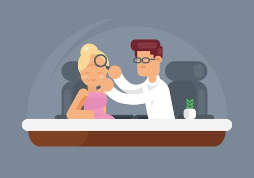 Dermatology Illustration vector