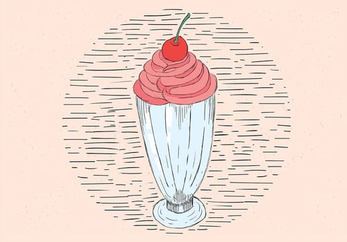 Free Vector Hand Drawn Ice Cream Illustration