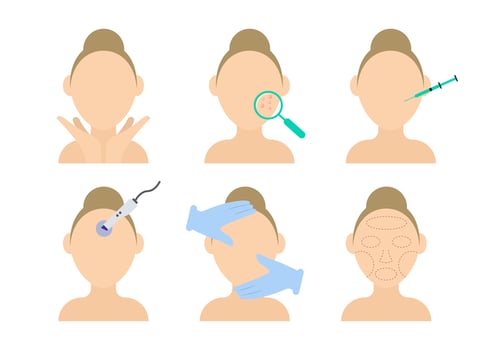 Beauty Dermatology Vector