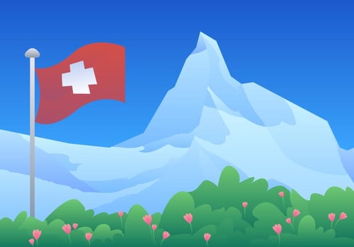 Matterhorn Switzerland vector