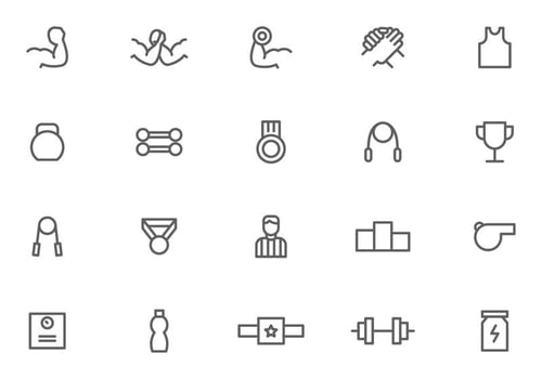 Free Arm Wrestling Vectors