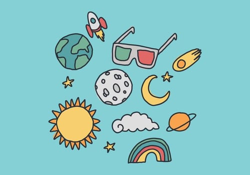 Outer Space and Eclipse Element Vectors