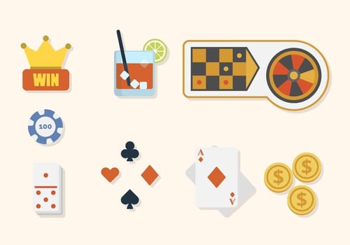 Flat Casino Vectors
