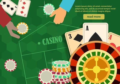 Roulette Casino Tablete vector