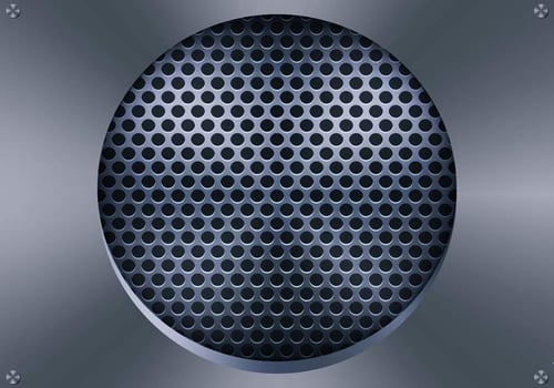 Speaker Grill Vector Illustration