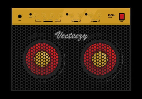 Speaker Grill Illustration vector