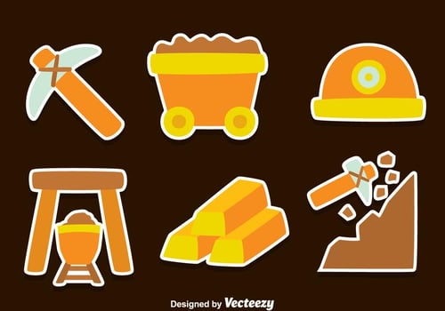 Gold Rush Element Vectors