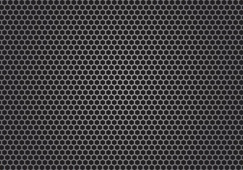 Speaker grill background vector