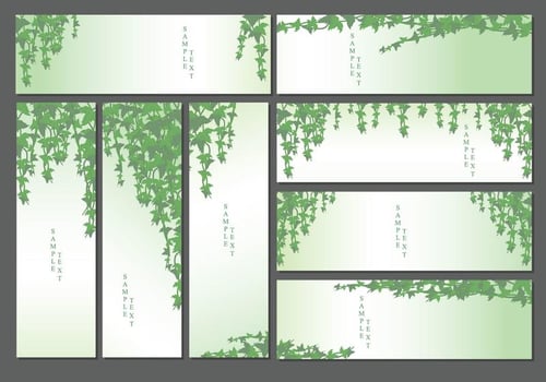 Poison Ivy Template Vector