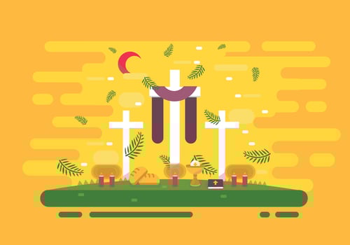 Free Lent Vector