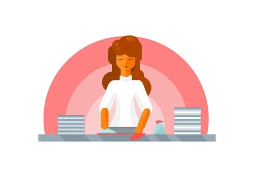 Housewife Vector