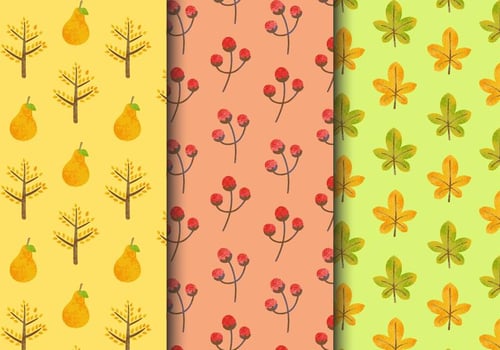 Free Vintage Floral Patterns vector