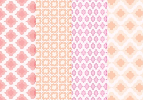 Vector Delicate Patterns Set