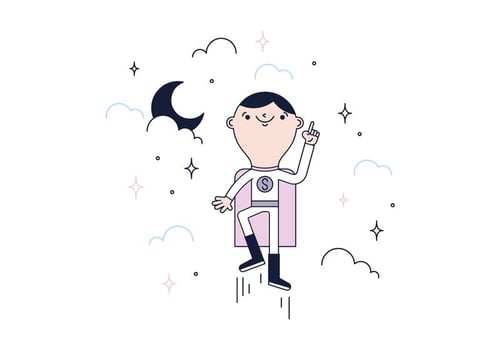 Free Super Hero Vector