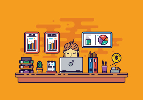 Free Bookkeeping Vector