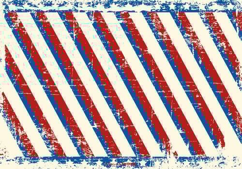 Patriotic Messy Grunge Background vector