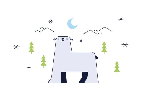Free Polar Bear Vector