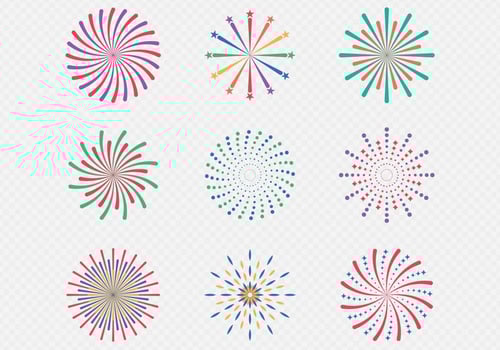 Fireworks Display Celebration vector