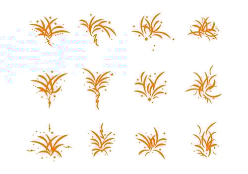 Icon Of Fire Crackers vector