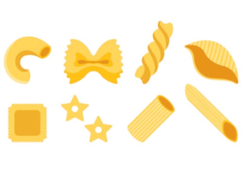 Set Of Macaroni Icons  vector