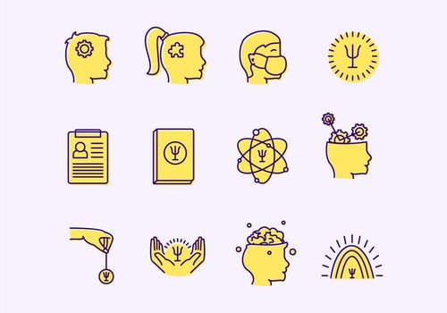 Psychologist Vector Icons