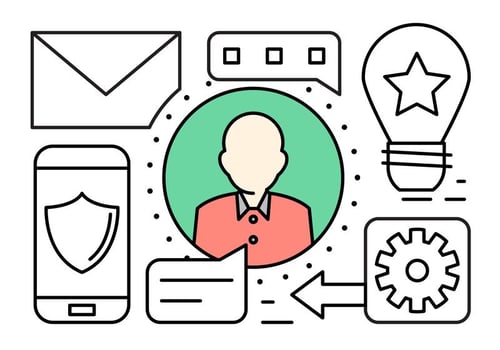 Free Business Man Illustration vector