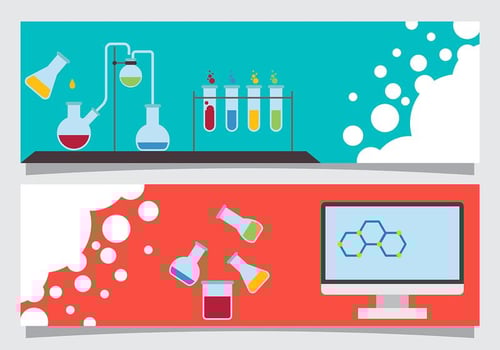Science Banner Vectors