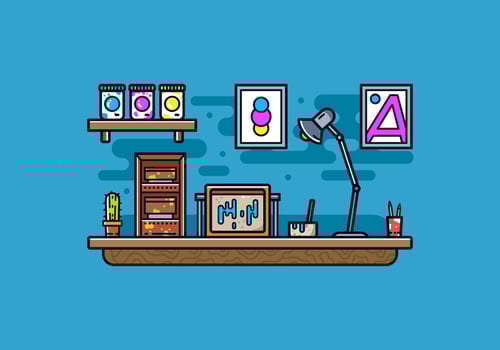 Free Screen Printing Vector