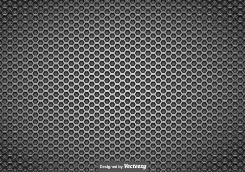 Vector Metallic Speaker Grill Background