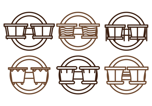 Bongo vector set