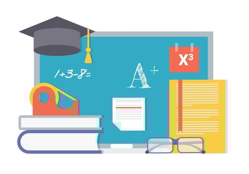 Free Back To School Vector Background