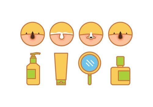 Skin Problems Vector Pack
