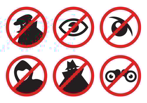 Neighborhood Watch Symbol Vector