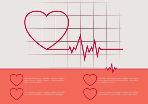 Free Heart Rhythm Illustration vector