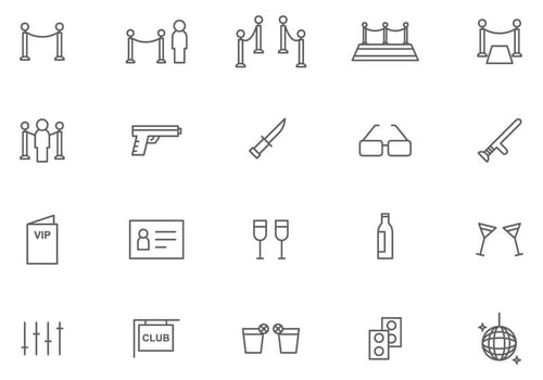 Night Club Vectors
