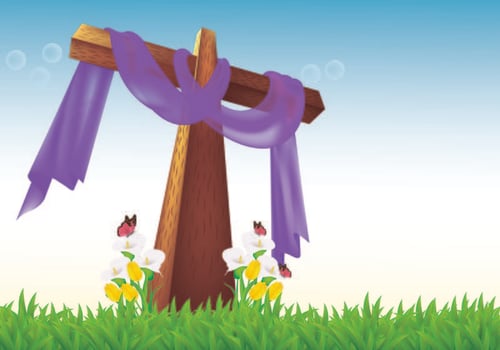 Background Of Lent  vector