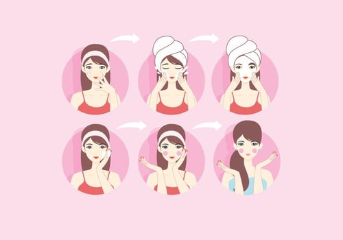 Pimple Treatment Vector
