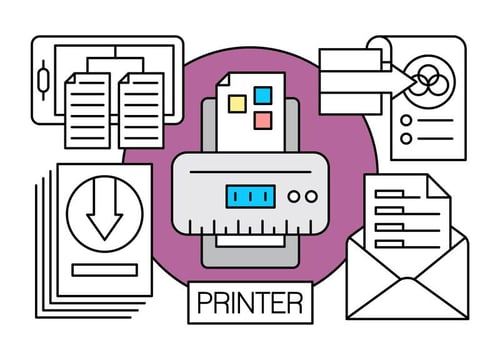 Free Office Icons vector