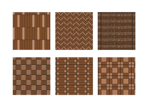 Laminate pattern vector set