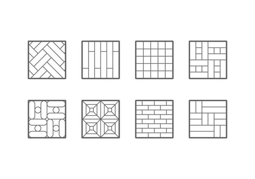 Free Unique Floor Materials Vectors