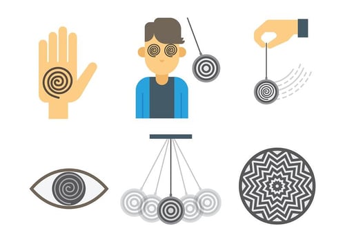 Hypnosis Vector Icons