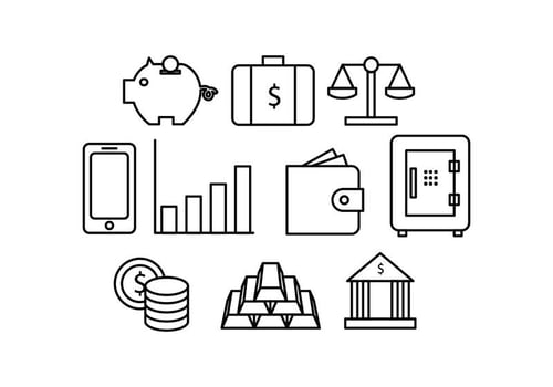 Money Line Icon Vector