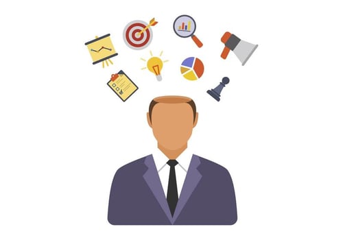 Flat Open Mind Vectors