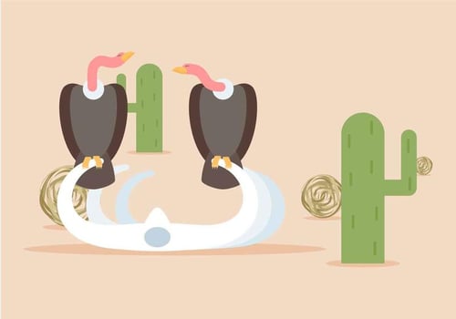 Free Unique Buzzard Vectors