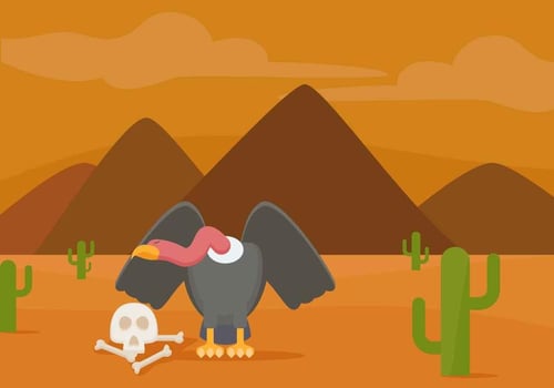 Free Unique Buzzard Vectors
