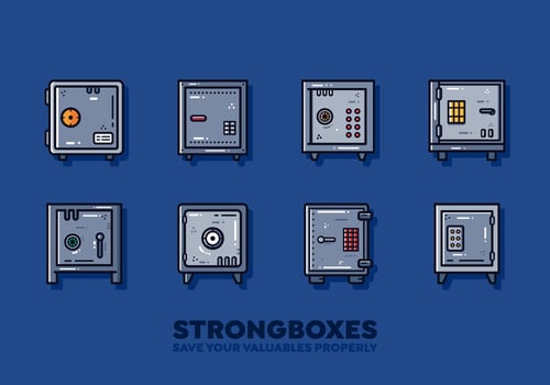 Free Strongbox Vector