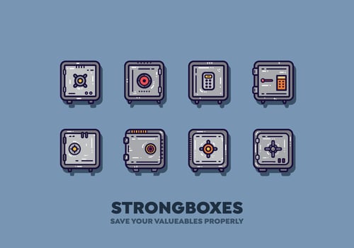 Free Strongbox Vector
