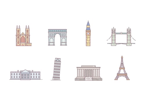 Landmark Vector Pack
