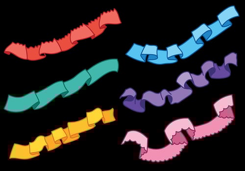 Frills Vector Icons